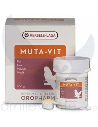 Muta -Vit Vitamínico Muda 200Gr Versele Laga