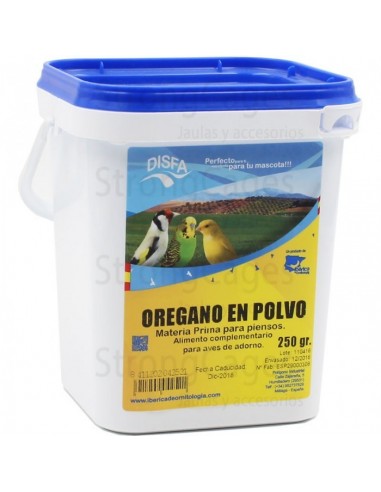 OREGANO POLVO 250GR DISFA