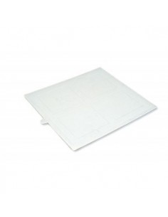 SEPARADOR DE PLASTICO JAULA DE 1 M BLANCO